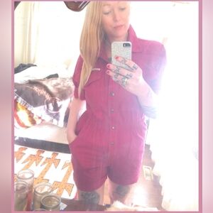 1980s Dreams boilersuit/shorts Size medium